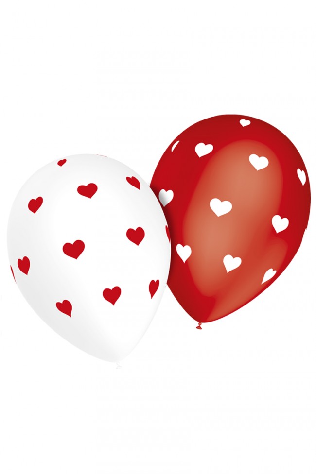 verkoop - attributen - ♥ Valentijn ♥ - Ballon met hartjes